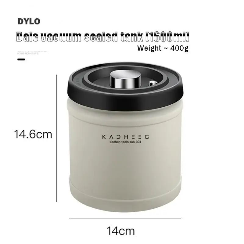 

Вакуумный Герметичный контейнер для кофе в виде зерен, аксессуары для кофейных банок, герметичный контейнер из нержавеющей стали для хране...