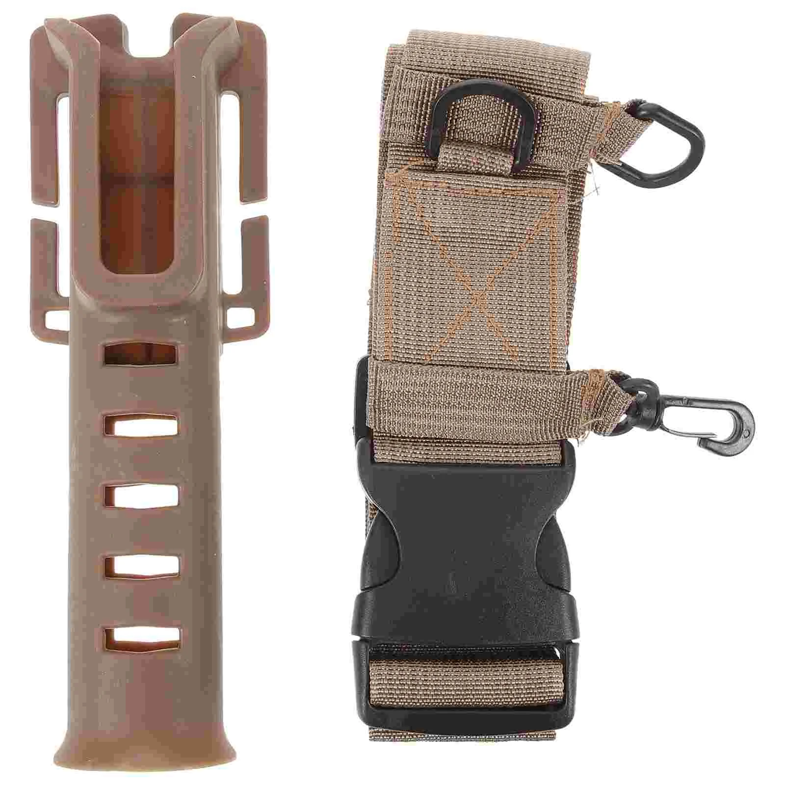 

Fishing Pole Holder Gift Waist Support Rock Tool Belt Hook Highly Elastic Rubber Band Waistbands