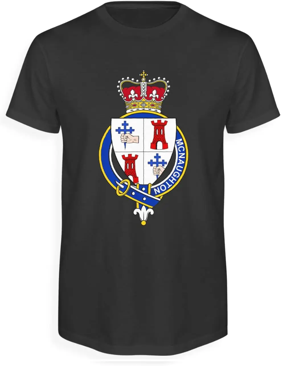 Мужская футболка McNaughton с шотландской подвязкой Family