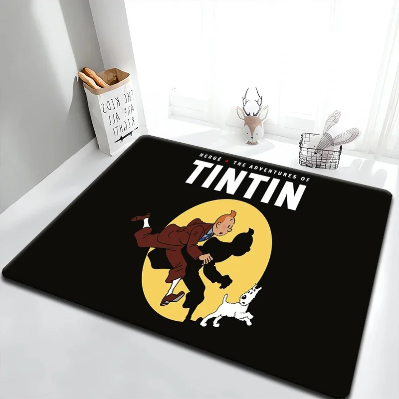 Коврик L-Les Aventures de Tintin et Milou коврик для входной двери украшение спальни гостиной