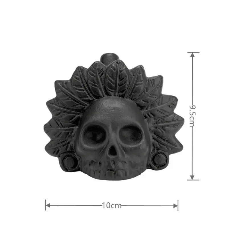 Настоящий кричащий ацтекский свисток смерти страшный Aztai реалистичный человек