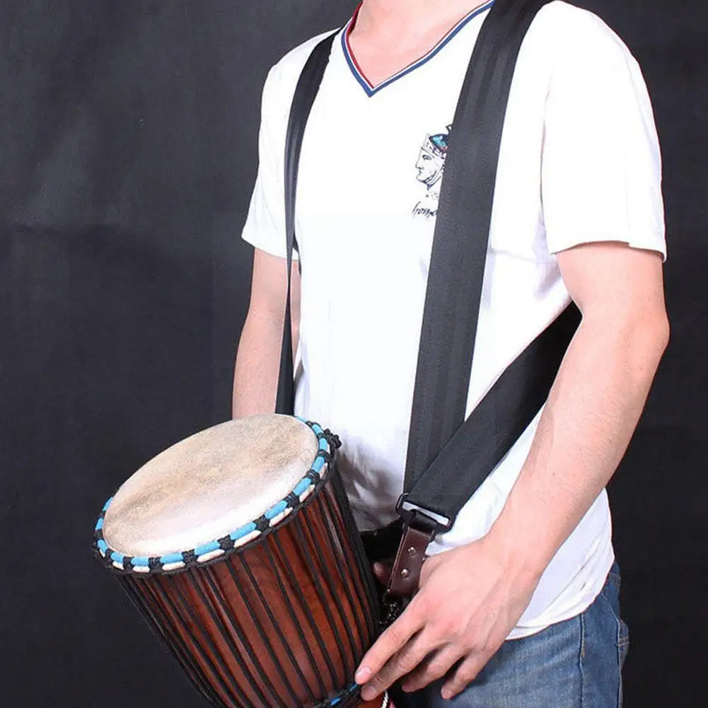 

Африканский барабанный ремень, профессиональный полиуретановый ремень Djembe, Африканский перкуссионный барабан, 1 ремень, аксессуары для рук...