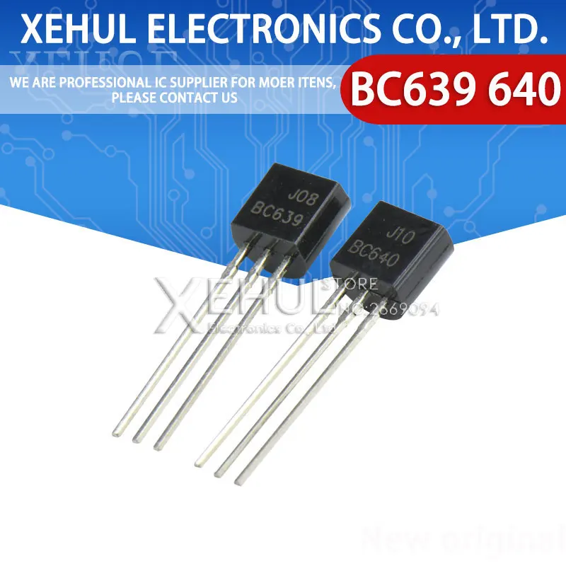 ТРАНЗИСТОР BC640 BC639 (BC640 + BC639), 100 шт. по 50 шт. ТРАНЗИСТОР BC640 BC639 (BC640 + BC639), 100 шт. по 50 шт.