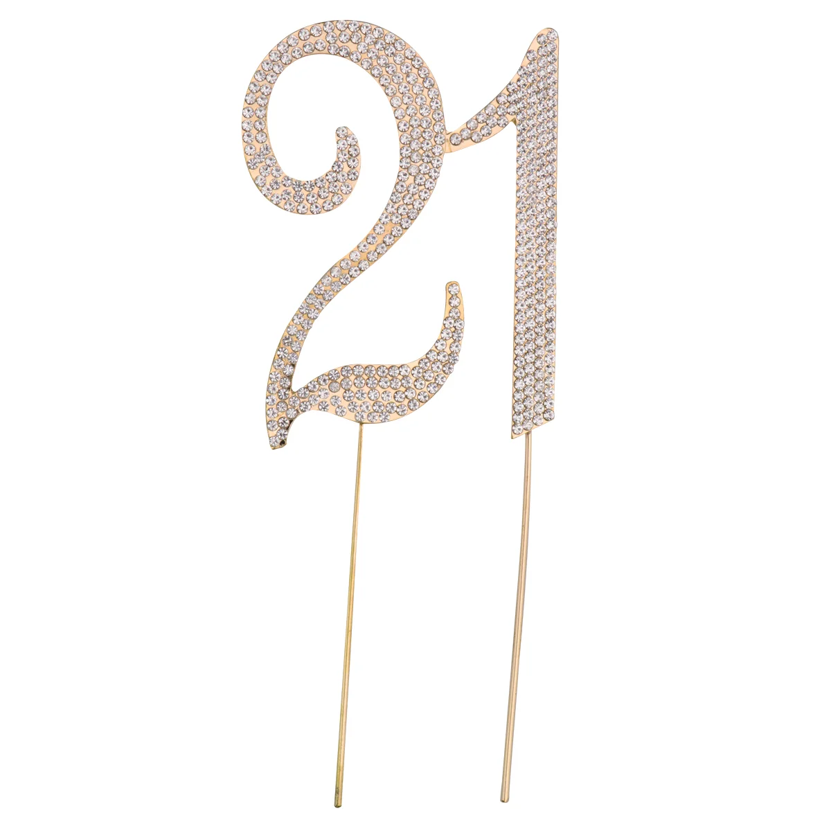 

21 Cake Wedding 15 Cake Topperr Cakey Rhinestone Wedding Cupcake Topper Number Ingredients