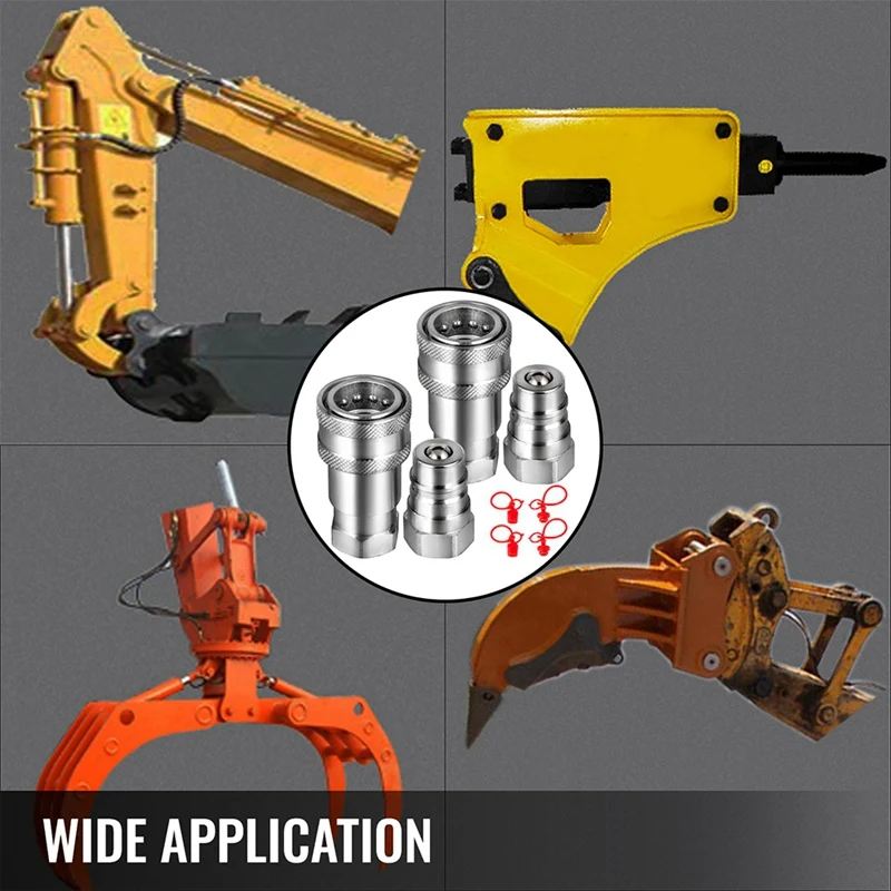 LSQ-S4-04 1/2 дюйма NPT ISO5675 гидравлический быстроразъемный тракторный соединитель