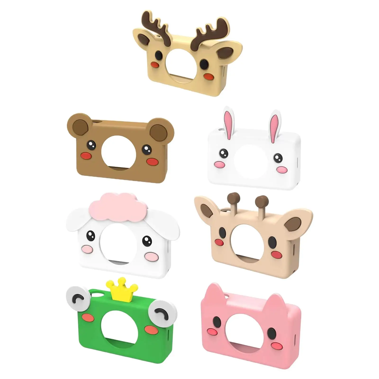 

Cute Silicone Cover for Kids Camera for Outdoor Play for Kids 3-8 Years Old