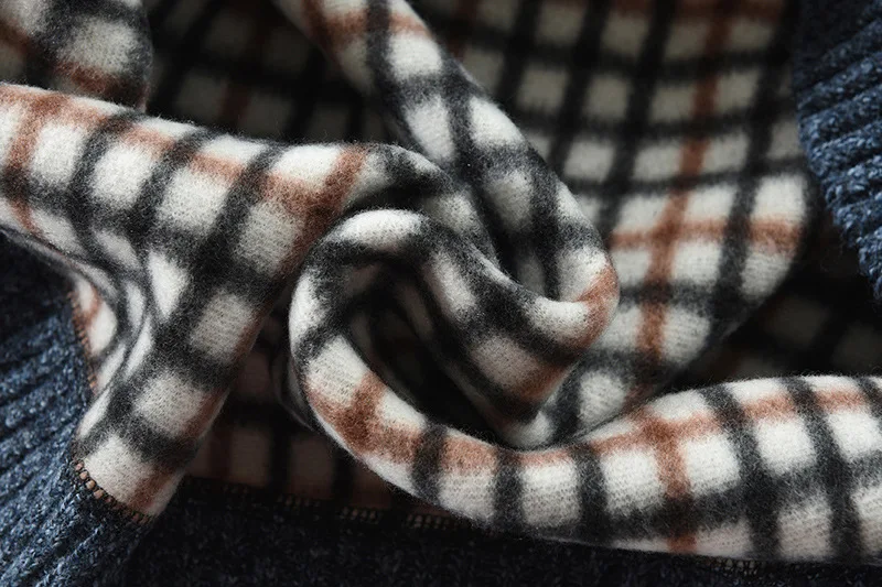 Warm Cashmere Wool Half Zipper Cardigan Man Casual Knitwear Sweater Coat Autumn Winter Sweaters Male 2021 Brand Mens Sweaters