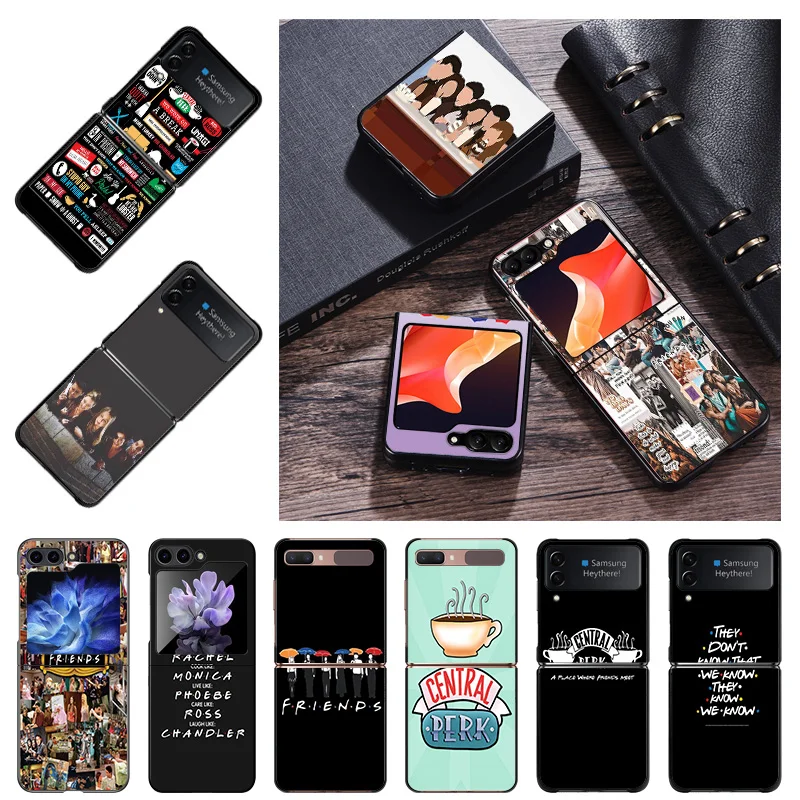 Жесткие чехлы для телефонов Роскошные друзья ТВ центральный Перк чехол Samsung ZFlip6 5G
