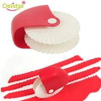 spaghett noodle maker lattice cutter pastry decoration knife plastic wheel roller pizza pastry crust diy dough cutting tools