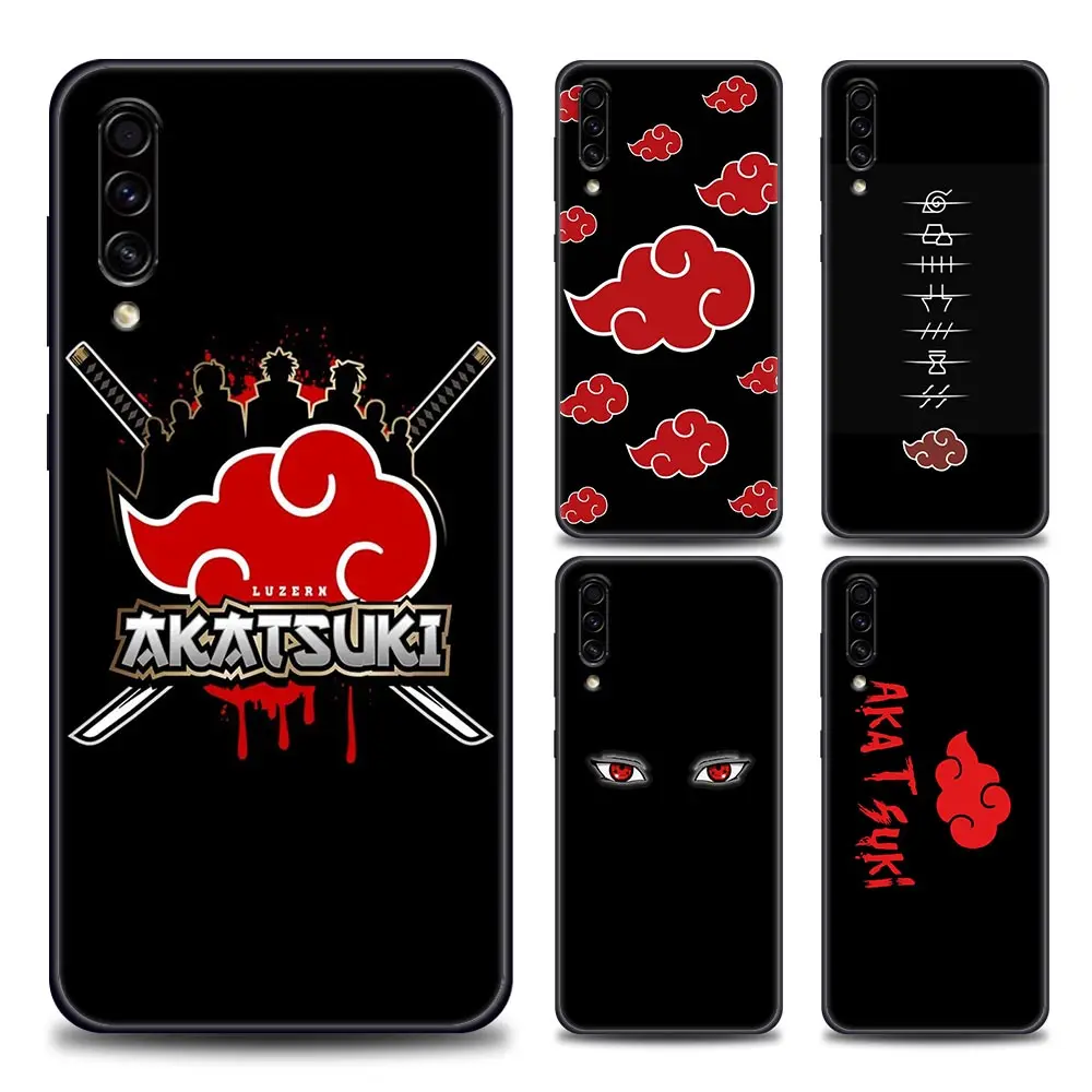 

Anime Naruto Logo Phone Case for Samsung A10 e S A20 A30 A30s A40 A50 A60 A70 A80 A90 5G A7 A9 Case Soft TPU Cover BANDAI