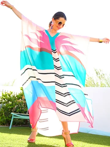 Длинная Пляжная накидка большого размера, женский купальный костюм, Пляжная накидка для плавания, женская Пляжная накидка Q1212