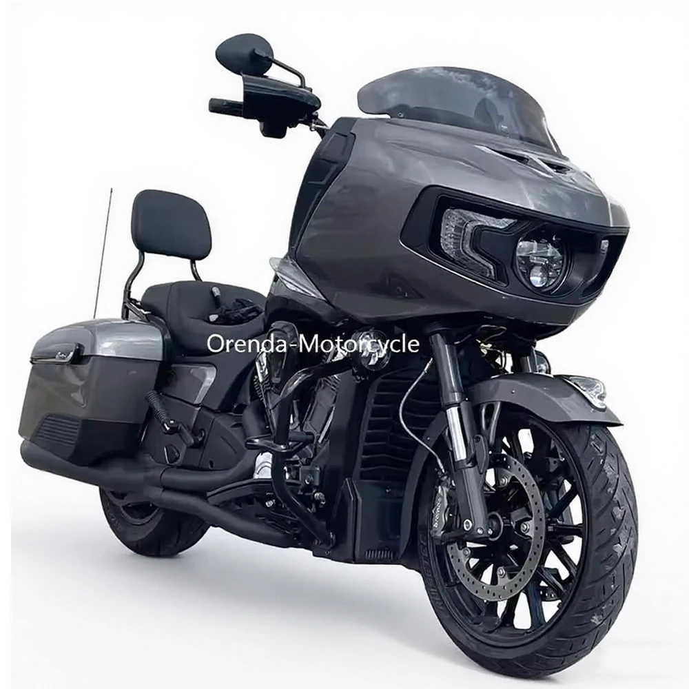 Фото Защитные накладки на руль Challenger 2025 для мотоциклов Indian Chief Challenger Chieftain, аксессуары для защиты от ветра №4