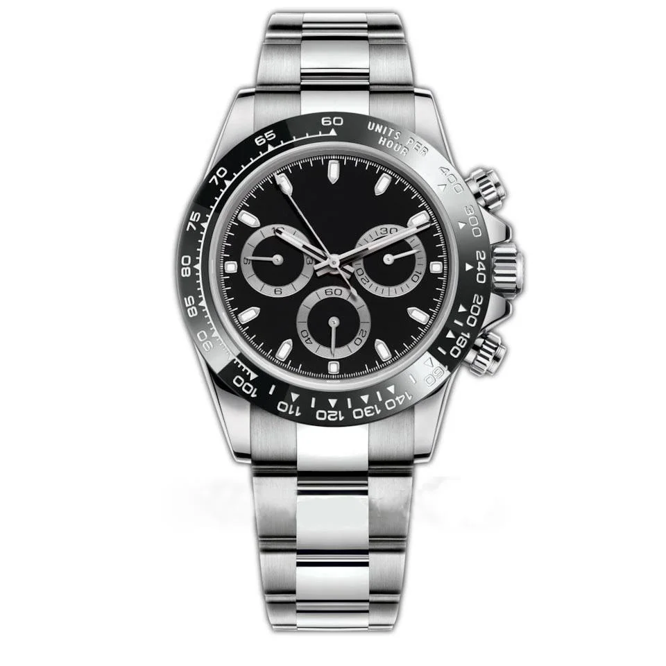 

Mens Watch Ceramic Bezel Sapphire Crystal Waterproof Automatic Mechanical Movement 904L Stainless Steel Man Wristwatch