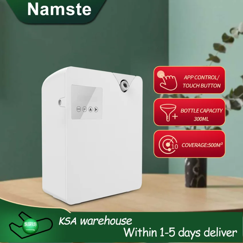 

Электрический Ароматический диффузор Namste, 300 мл, с Wi-Fi управлением, диффузор эфирного масла, функция таймера, ароматическое устройство для д...