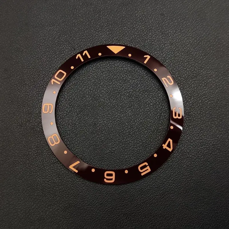 38mm Ceramic Bezel Insert Inner Diameter 30.5mm Suitable For Submarine GMT Seamaster 300 Replacement Men's Diver's Case Parts