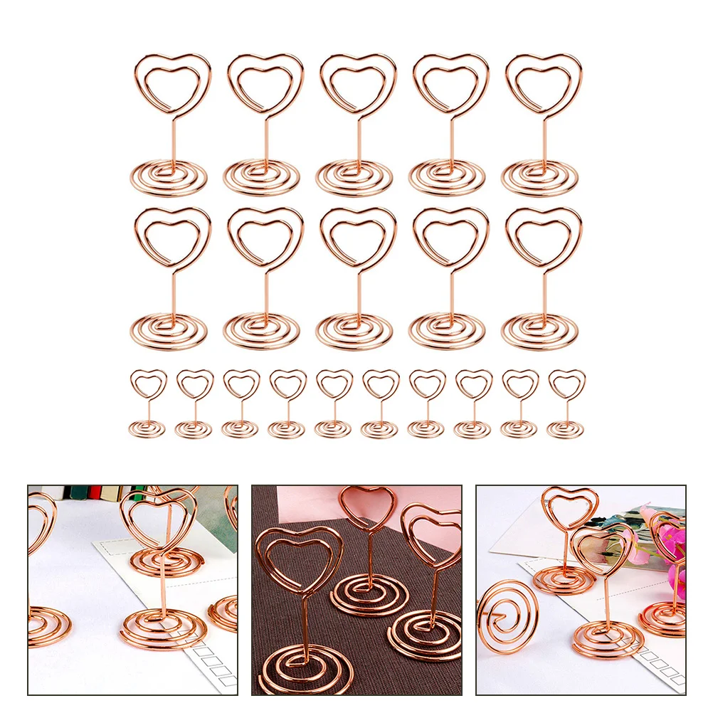 

20 шт., металлические держатели для фотографий