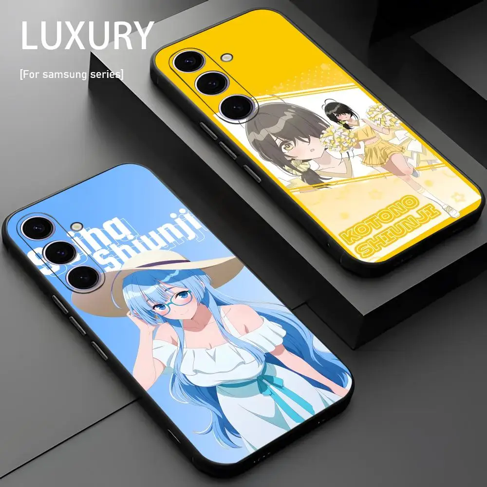Фото Чехол для телефона Family Phone Case для Samsung Galaxy S26, S25, S24, S23, S22, S21 Plus, Ultra, Note20, детский, с аниме-дизайном, мягкий, черный №2