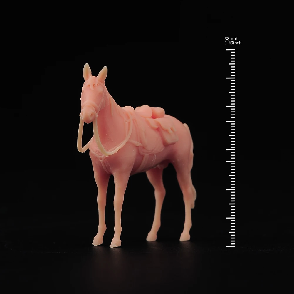 

1/64 Unpainted Solider Action Animal Body Doll Figure for Fan Collection Toy