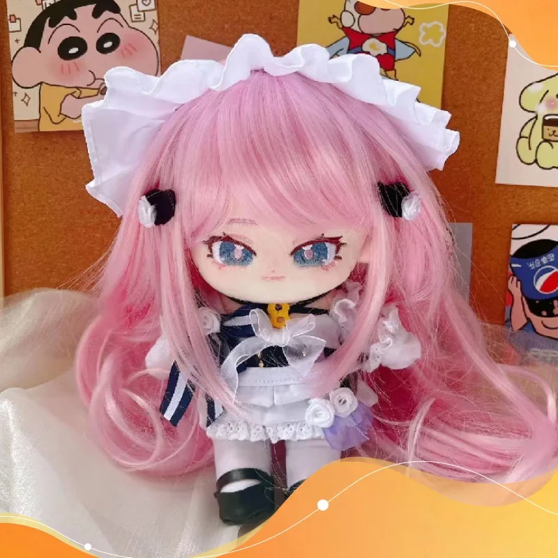 

Anime Honkai Impact 3 Cotton Toy Cartoon Figure Elysia 20cm Plush Change Clothes Toy Throw Pillow Cosplay Gift Official Original