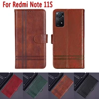 new cover for redmi note 11s case magnetic card leather wallet flip phone protective book on for xiaomi redmi note 11 s case bag