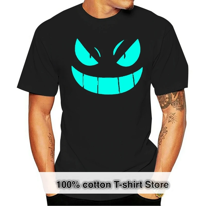 

100% Fitness Mens Cotton Short tshirt Blue Fluorescent Summer Luminous t-shirt Men T-shirts Male casual Tops Plus Size S-5XL