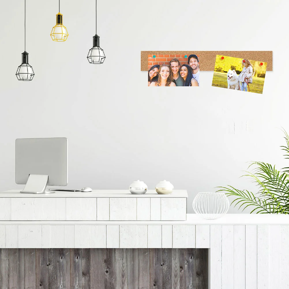 3 шт. пробковые полоски офисные аксессуары доска фото наклейка на стену памятка