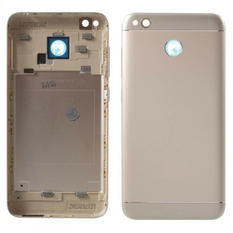 Крышка батарейного отсека для XIAOMI REDMI 4X задняя крышка корпуса золотой цвет # Xiaomi