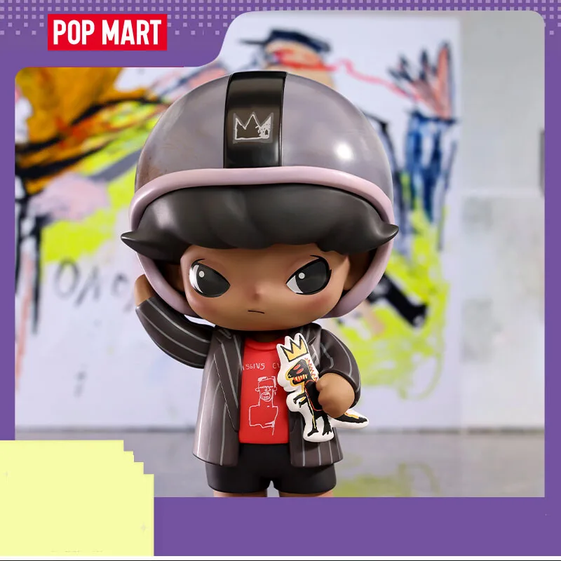 

POPMART DIMOO Jean Michel Basquiat Big Baby Figure Guess Bag Ciega Blind Bag Toy for Girl Anime Figure Cute Model Birthday Gift