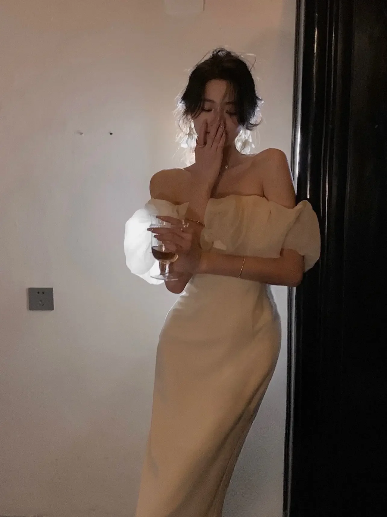 Женское Летнее Лоскутное Платье С Открытыми Плечами Элегантное Облегающее