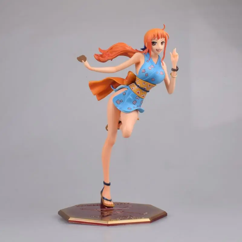 

22,5 см One piece nami Сексуальная экшн-фигурка игрушка Коллекционная модель игрушки для рождественского подарка