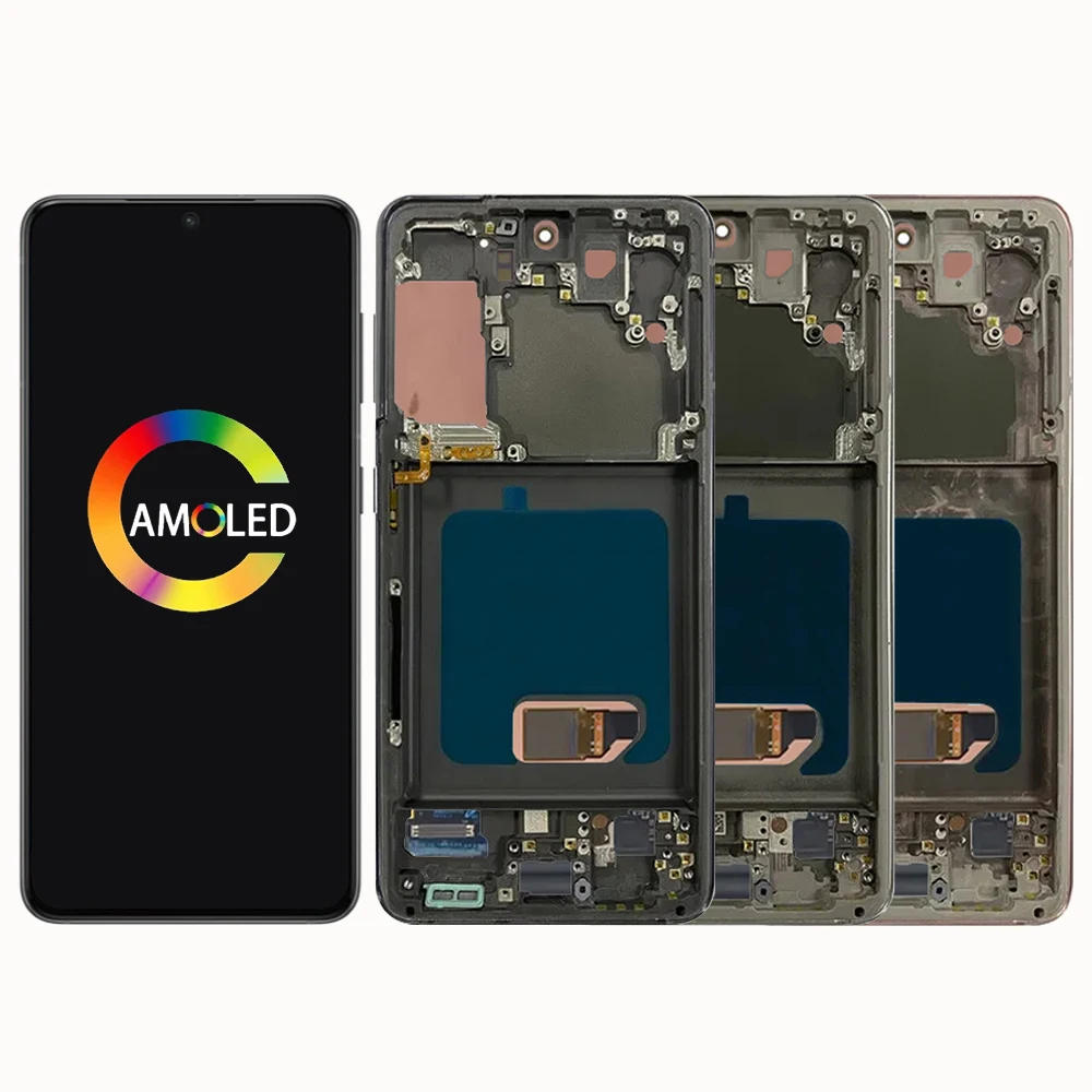 S21 5G G991B G991B/DS Super AMOLED Экран для Samsung Galaxy ЖК-дисплей с цифровым преобразователем