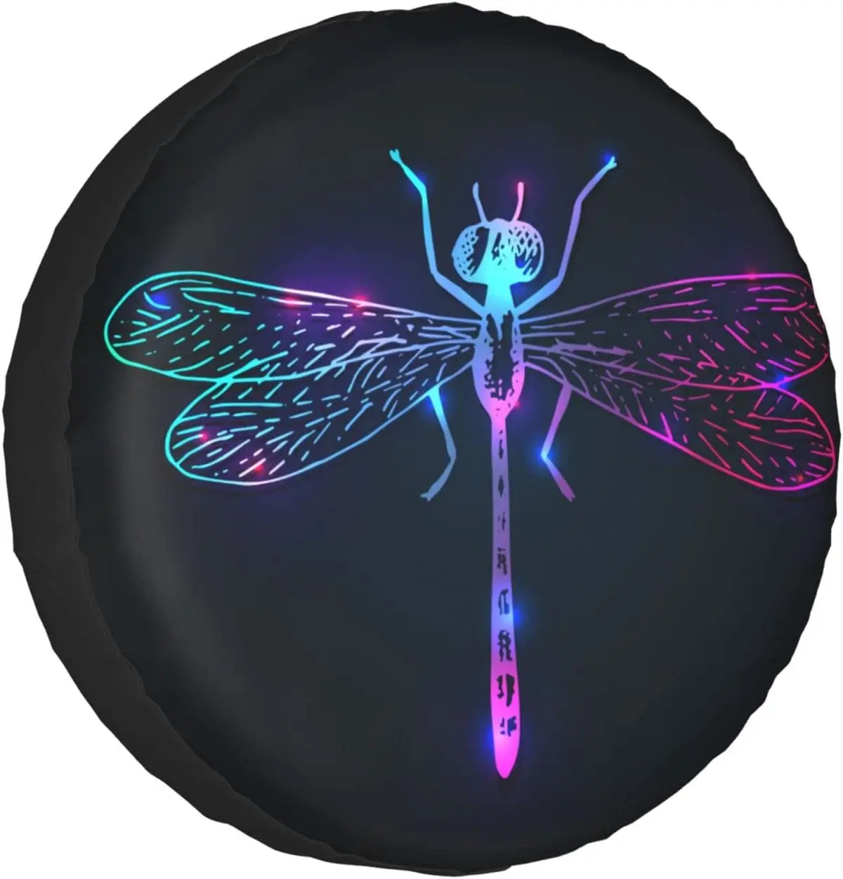 

Delerain Cute Dragonfly Spare Tire Cover Wheel Protectors Sun Protector Waterproof for Car Trailer RV SUV Truck and Many Vehicl
