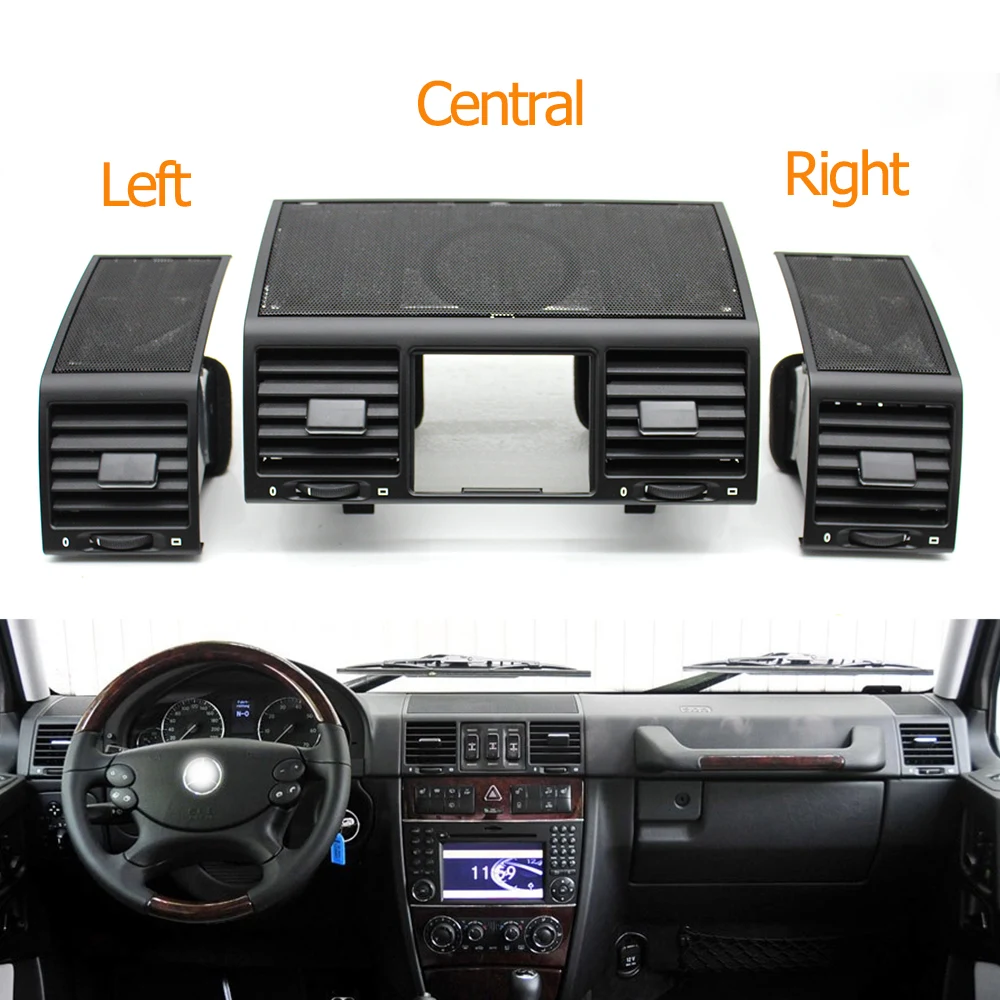 

Центральная левая и правая решетки воздуховодов кондиционера в сборе для Mercedes-Benz G-класса W463 G63 G500 4636807408