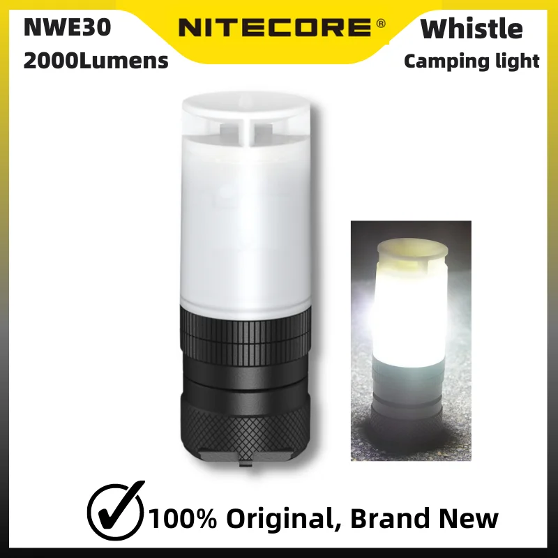 Аварийный электронный свисток NITECORE NWE30 2000 дБ 360 лм |
