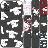 kuromi hello kitty cute phone cases for xiaomi redmi 9at 9 9t 9a 9c redmi note 9 9 pro 9s 9 pro 5g soft tpu coque carcasa