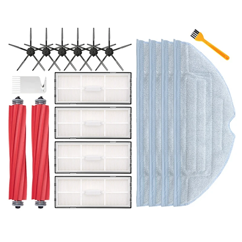 

For Xiaomi Roborock S70 S7 S7max T7S T7S Plus Main Brush Hepa Filter Mop Pad Vacuum Cleaner Spare Parts Roborock