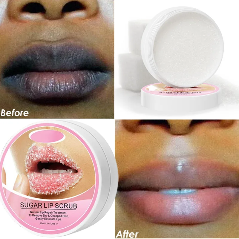 

Lip Lightening Scrub Balm Remove Dull Lips Anti-Cracking Reduce Pigmentation Remove Dead Skin Brighten Black Lips Moisturizing