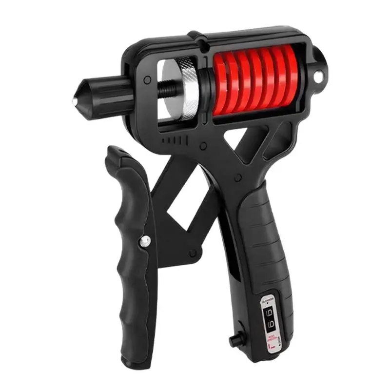 Усилитель для захвата силовая тренировка тренажер рук регулируемый 5-165 кг фитнес