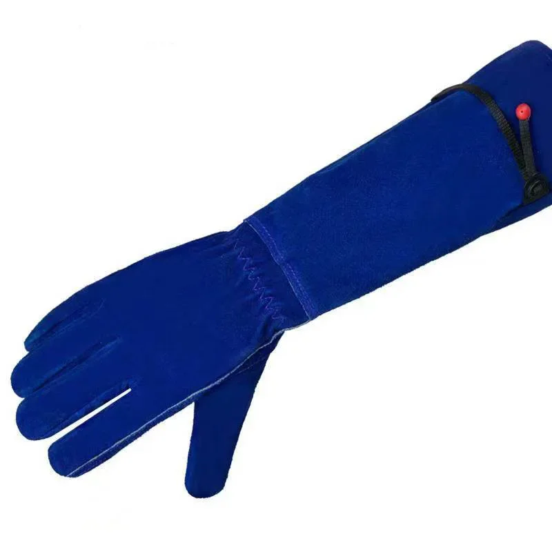 Кожаные сварочные перчатки - термостойкие/огнестойкие идеально подходят для