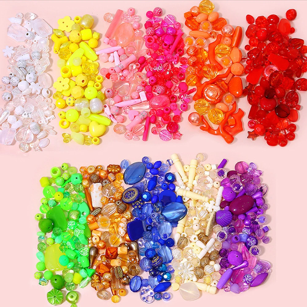 Разделитель акриловый разноцветный для браслетов цепочек и брелоков 50 г