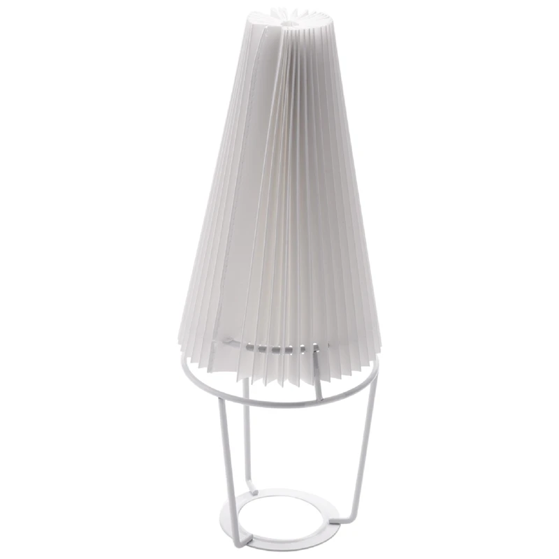 

A50I Pleats Lampshade Table Lamp Standing Lamps Japanese Style Pleated Lampshade Creative Desk Lamp Shade Bedroom Lamps