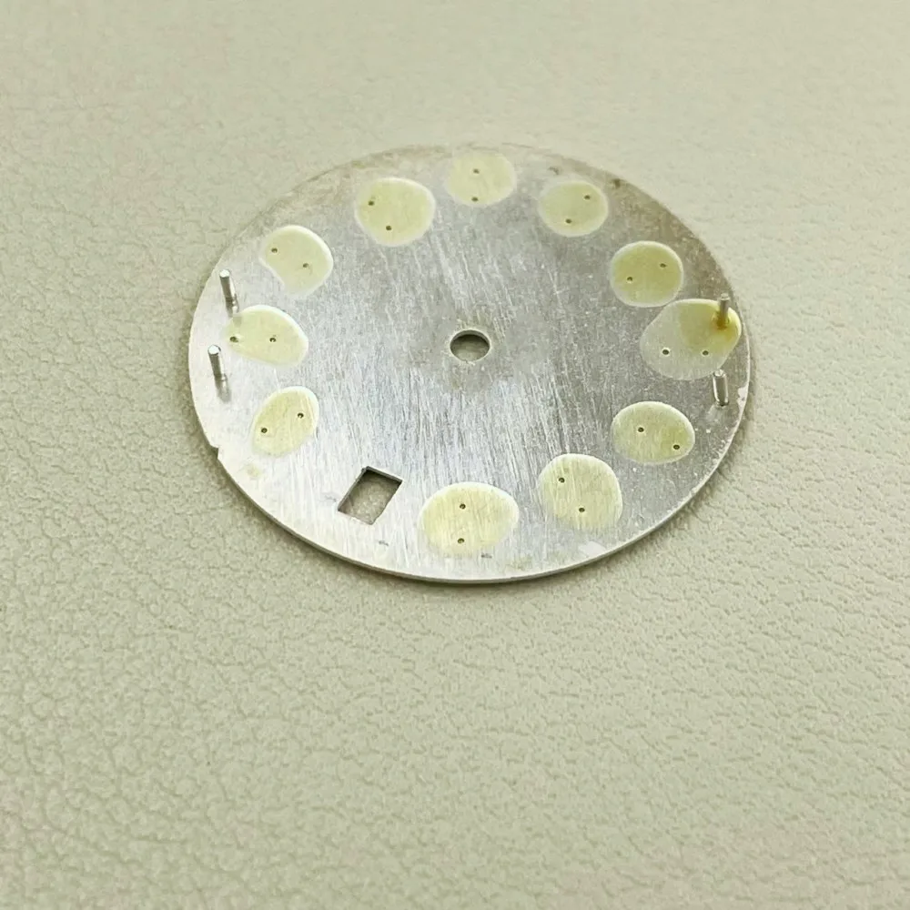 Modified NH35 dial abalone green luminous diving watch literal replacement NH36 mechanical surface disk diameter 28.5mm