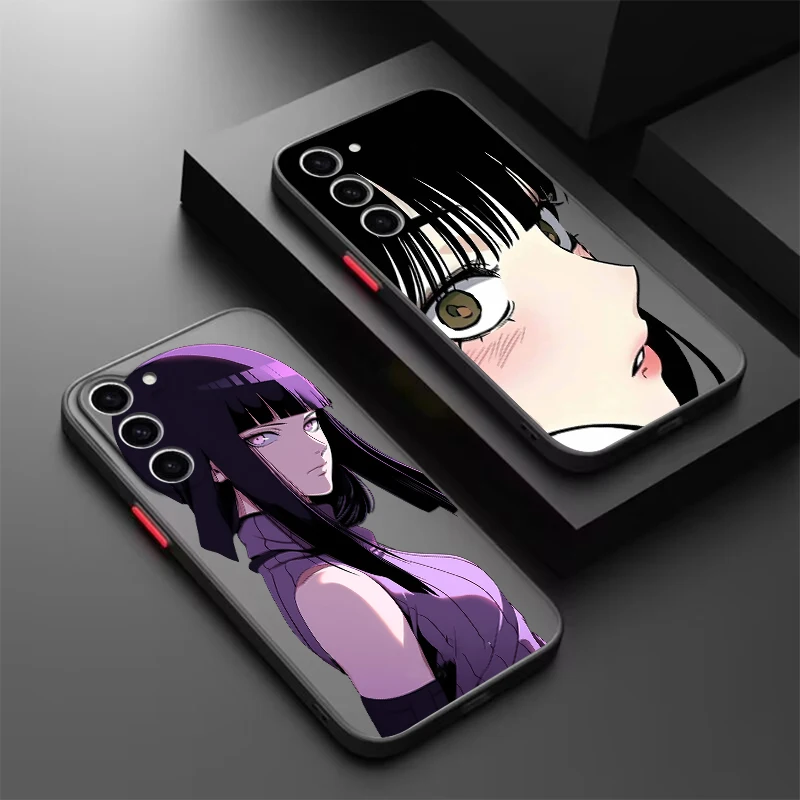 Прозрачный чехол H-Hinata для Samsung Galaxy S24 S23 S22 S21 S20 FE S10 S9 S8 Plus