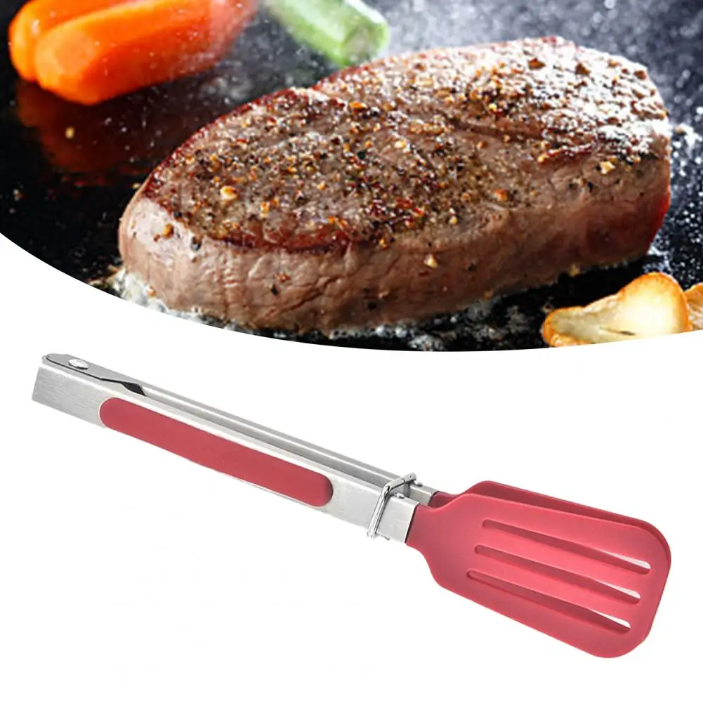 

Practical Food Tong Lightweight Cooking Tong Labor-Saving Useful Barbecue Food Clamp Comfortable to Hold