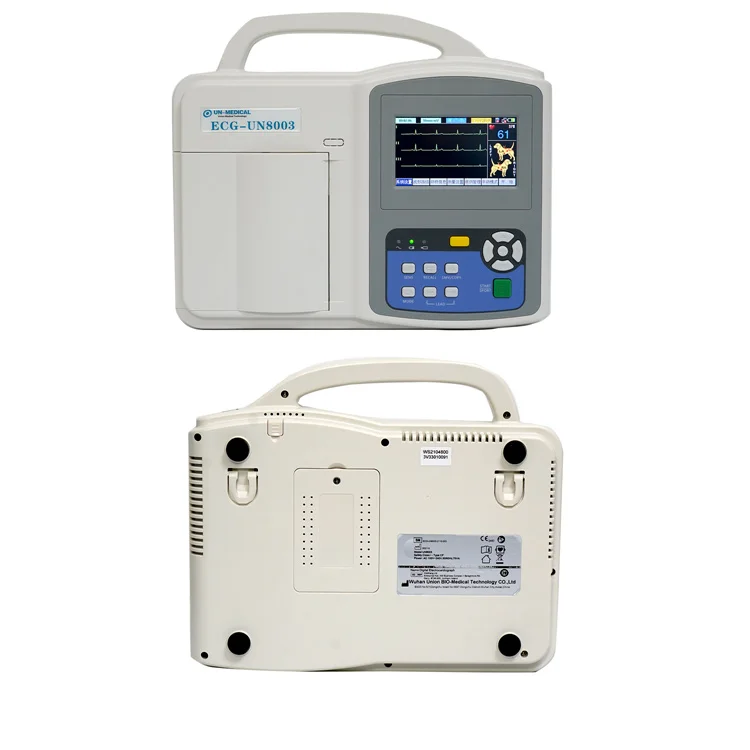 

Touch Screen Lcd Display Stress 3 Channels 6 Channel Electrocardiografo Ekg Ecg Machine With Manufacturer Price
