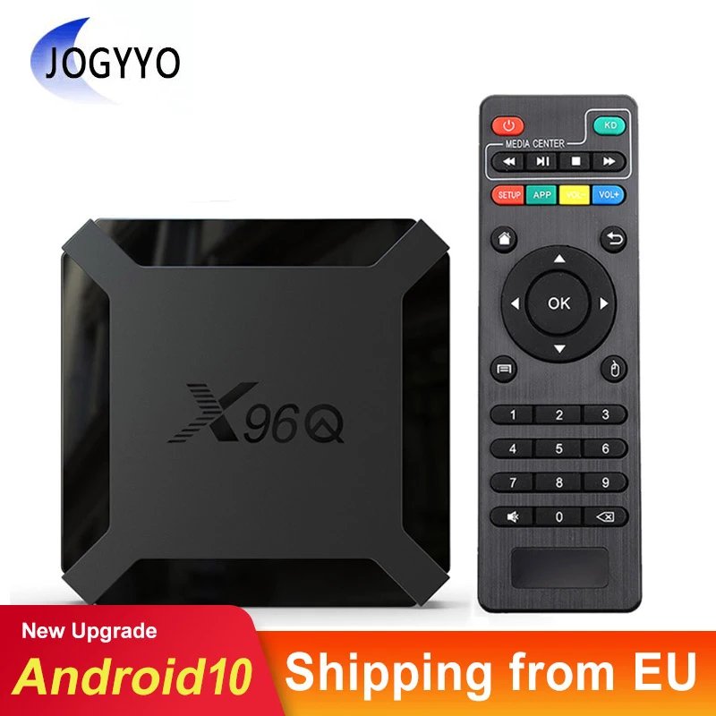 

X96q android smart tv box android 10 allwinner h313 quad core 2G 16gb 4k 3d x96 q mini smart tv set top box media player