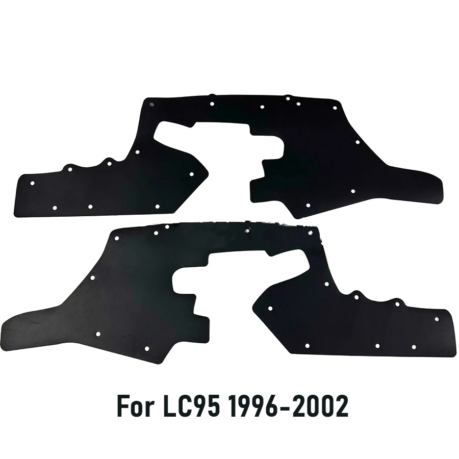 Фото Wooeight 2x брызговики для Toyota Land Cruiser Prado LC95 1996-2002 LC150 LC120 брызговики брызговики вкладыши на крыло щиток уплотнение №2