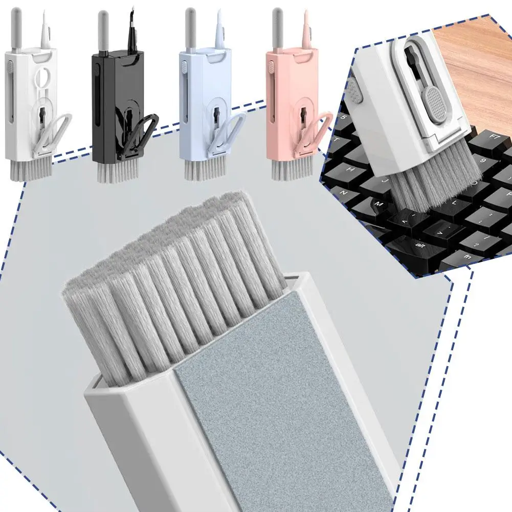 Многофункциональный набор для чистки компьютера 8 в 1 экрана и ручки наушников