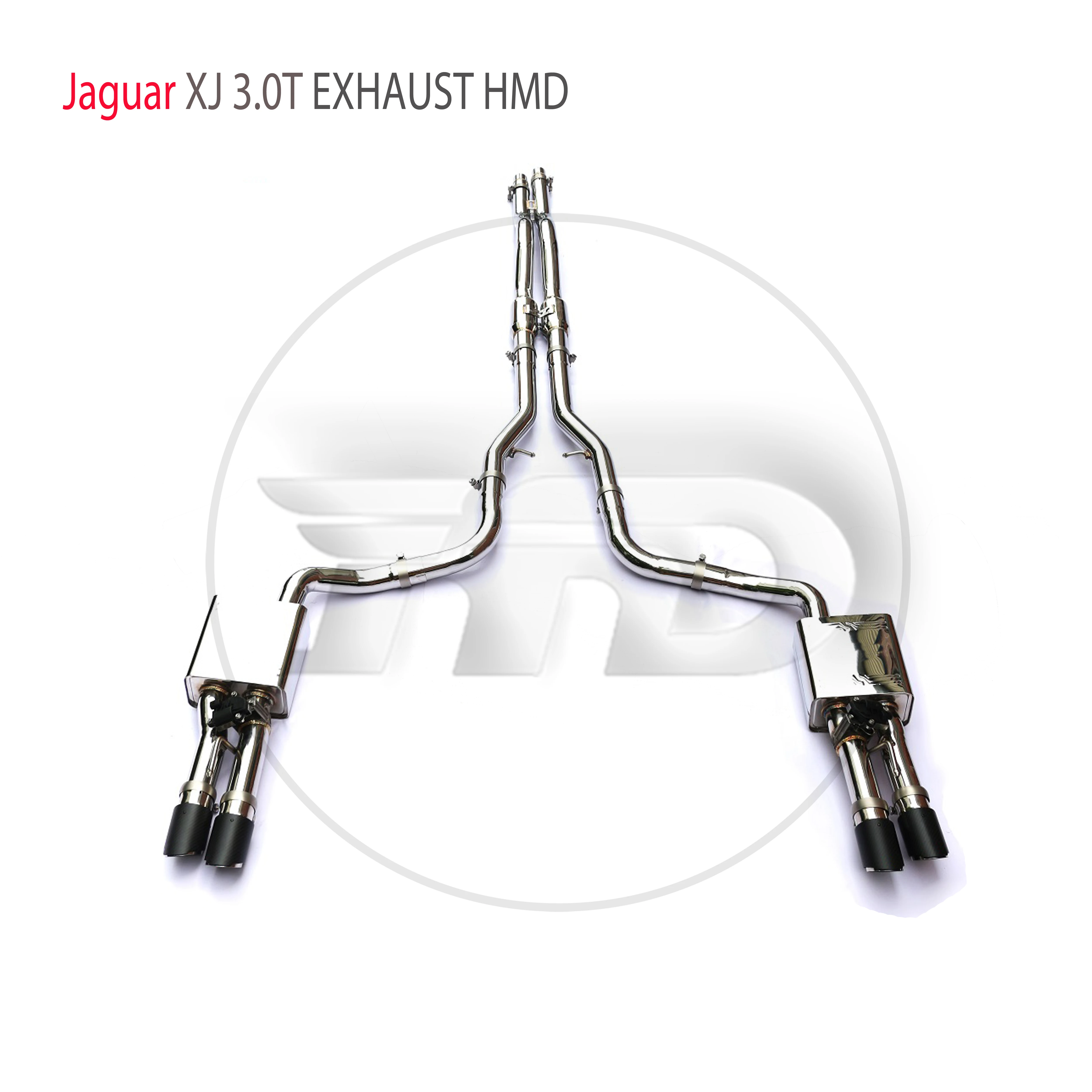 

HMD Stainless Steel Exhaust System Performance Catback is Suitable for Jaguar XJ 3.0T Car Muffler