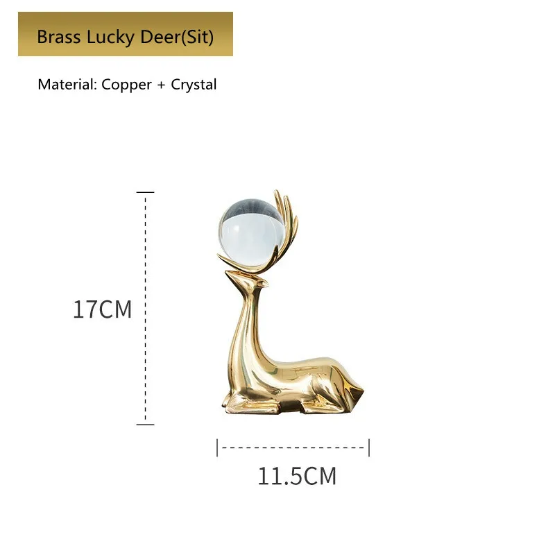 A045 украшения в виде оленя из чистой меди шкафчик для телевизора винный шкаф